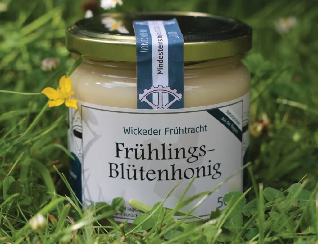 Glas Wickeder Frühlingsblütenhonig